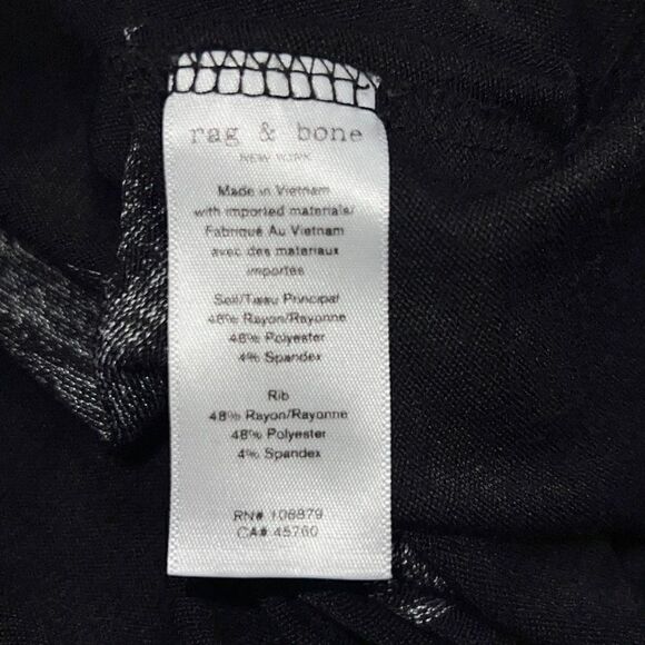 Rag & Bone Striped Color Block Crewneck Sweater Long Sleeve Sz XS X-Small - Picture 5 of 5